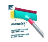 Mop Limpa Vidros Fit Com Cabo Noviça Bettanin