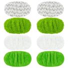 Mop Pads, pacote com 8 microfibras para esfregões Swiffer XL, reutilizáveis úmidos/secos