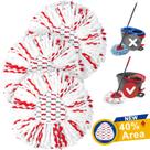 Mop Refill Ucoolbe for O Cedar EasyWring Spin Mop, pacote com 3