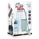 Mop Rodo Tirá Pó Esfregão Com Balde Flat Wash And Dry + refil
