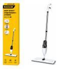 Mop spray com reservatório e pano de microfibra com cabeça giratória branco Mop spray com reservatório e pano de microfibra com cabeça giratória branco