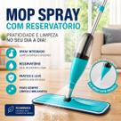 Mop Spray Flat Rodo Mágico Com Reservatório Pulverizador