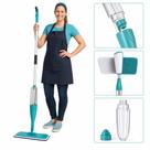 Mop Spray Rodo Mágico Esfregão Limpeza com Tanque de Água Premium Limpo e Seco Prático para Piso Casa Escritório Cozinha Azulejo Mop Spray Rodo Mágico Esfregão Limpeza com Tanque de Água Premium Limpo e Seco Prático para Piso Casa Escritório Cozinha Azulejo