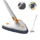 Mop Triangular 360 Giratório Esfregão Limpa Piso Teto Janela