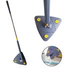 Mop Triangular Limpeza Esfregão Giratório Ajustável Secador