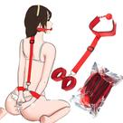 Mordaça Algema BDSM para Mulher Submissa Fetiche Erótico Sex