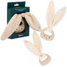 Mordedor Bebê Coelhinho Silicone Macio Alívio Dentição Creme