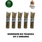 Mordedor Big Traqueia de Boi Anti Estress Remove Tártaro 20 centímetros
