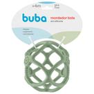 Mordedor Buba Bola de Silicone com Texturas Verde