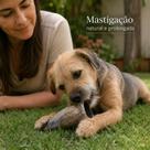 Mordedor Chifre Copinho Natural 100% Bovino Caes Petisco Pet
