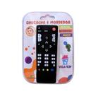 Mordedor Chocalho Controle Remoto P/ Bebê - Macio E Atóxico - Anti stress Livre de BPA