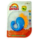 Mordedor Chocalho Emborrachado Bebê Infantil Brinquedo Baby