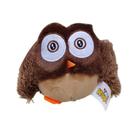 Mordedor Coruja Marrom de Pelúcia para Pets