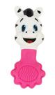 Mordedor e chocalho macio zebra vila toy +2 meses bpa free rosa Mordedor e chocalho macio zebra vila toy +2 meses bpa free rosa