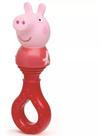 Mordedor E Chocalho Peppa Pig Para Bebê C/ 22cm - Elka