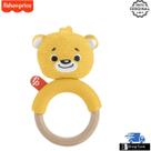 Mordedor Fisher Price Ursinho Tricotado Amarelo