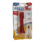 Mordedor Freedog Escova Flexível 20g Pet Cão Gato Higiene Bucal Mordedor Freedog Escova Flexível 20g Pet Cão Gato Higiene Bucal