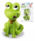Mordedor Infantil Brinquedo Banho Bebê Sapo Macio 11cm Mordedor Infantil Brinquedo Banho Bebê Sapo Macio 11cm