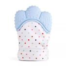 Mordedor Luva Infantil Silicone P&F - Azul