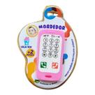 Mordedor Macio Celular Smartphone Rosa Vila Toy 100-59