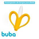 Mordedor Massageador de Silicone para Bebês Formato Banana