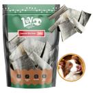 Mordedor Natural Desidratado Pele Bovina para Cachorro Aparas Bovina 150g Luv Petiscos