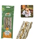 Mordedor Natural Petisco Natuka Palitinho Pele Bovina 4 un