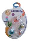 Mordedor Para Bebê Com Água, Letrinhas e Bichinhos - Vila Toys