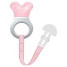 Mordedor Para Bebê Com Água Mini Cooler e Clip 4m+ MAM - - Rosa Mordedor Para Bebê Com Água Mini Cooler e Clip 4m+ MAM - - Rosa