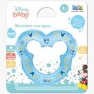 Mordedor para Bebês Com Água Contorno Mickey Azul - Bda