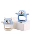 Mordedor Smily Mia 2 Unidades Luva de Silicone 0-12 Meses