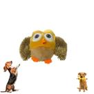 Mordedor Sonoro de Pelúcia para Pets porte pequeno e médio alce ursinho coruja foca tartaruga