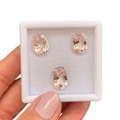 Morganita Peachy Oval SET 18,02ct Morganita Peachy Oval SET 18,02ct