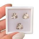 Morganita Trillion SET 9,10ct