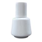 Moringa 800ml com Copo - Porcelana Branca e Off White