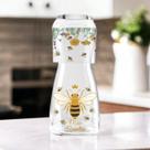 Moringa de Vidro com Copo - Queen Bee
