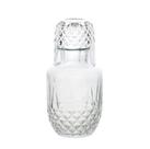 MORINGA DE VIDRO SODOCALCICO DIAMANTE 500ML com copo MORINGA DE VIDRO SODOCALCICO DIAMANTE 500ML com copo