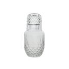 Moringa Diamante de Vidro 500ml e Copo de 145ml - Lyor