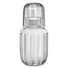 Moringa Soho Cristal Ecológico 600ml com Copo 200ml Elegante Mesa Posta Água Moringa Soho Cristal Ecológico 600ml com Copo 200ml Elegante Mesa Posta Água