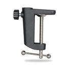 Morsa/Base de Mesa p/Pedestal/Braço Articulado Microfone Studio,6 cm de Abertura, Cor Preto