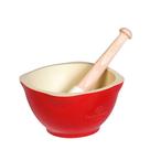 Mortar com Pilão Vermelho 14 cm - 33803034 - Emile Henry