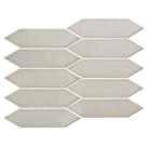 Mosaico de Cerâmica Six GR placa 25,7X31,3cm Lux - 6061546A
