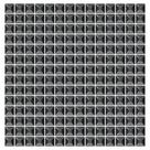 Mosaico de Metal Barcelona Black 2X2 Placa 30X30cm - 1315003007 Mosaico de Metal Barcelona Black 2X2 Placa 30X30cm - 1315003007