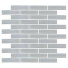 Mosaico de Vidro Touch Glass White 9,5X2 Placa 30X30cm - 1313125001