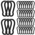 Mosquetão AFROX M10 Spring Snap Hook 10 cm 770 LBS, pacote com 36