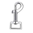 Mosquetão Com Destorcedor Assimétrico Em Aço Inox 81 x 21mm