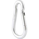 Mosquetão com Trava Galvanizado 60mm 120 Kgf Aço Carbono para Pequenas Máquinas Vonder Mosquetão com Trava Galvanizado 60mm 120 Kgf Aço Carbono para Pequenas Máquinas Vonder