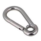 Mosquetão Em Aço Inox 11 Mm Trava Rápida Carga Max 250kg