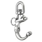 Mosquetão Engate Rápido Gato 71 mm em Aço Inox Com Trava
