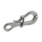 Mosquetão Pelicano Com Link Aço Inox 100 Mm Multiuso Náutico